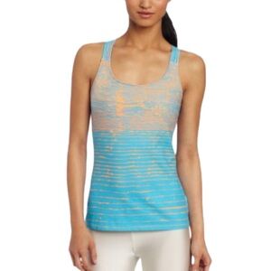 NWT Calvin Klein Blue &‎ Orange Athletic Racerback Tank Top Sz Small